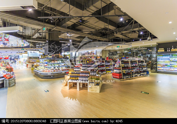 光影交織的消費現場 超市攝影中的零售美學